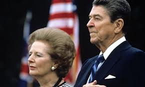 Reagan and Thatcher - the human stain