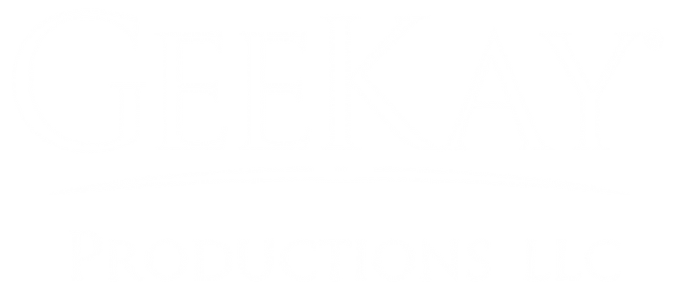 GeeKay Productions LLC Logo - White.png