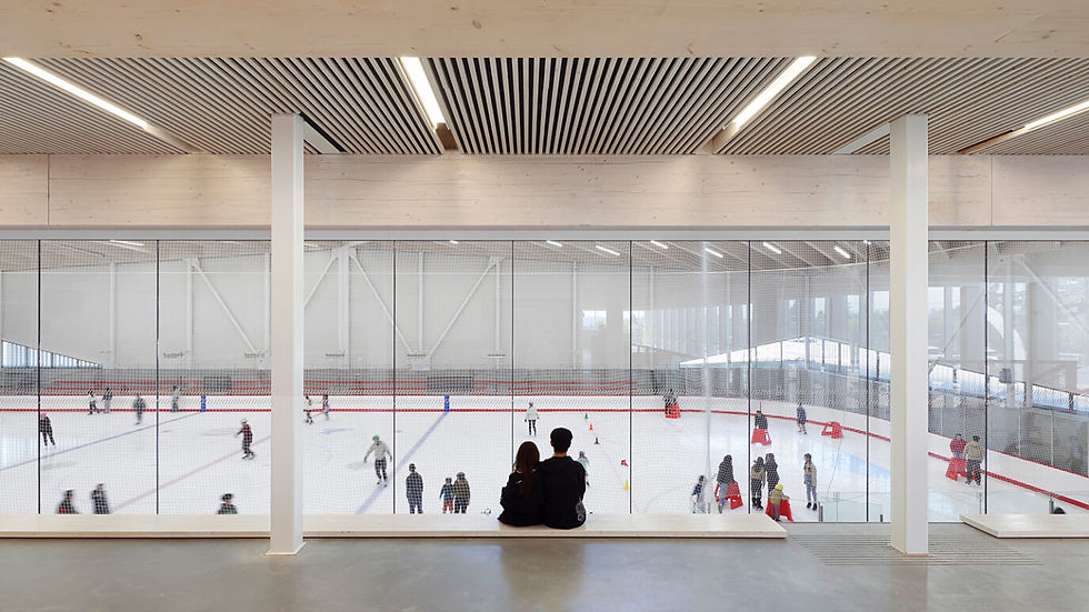 Ice rink community space