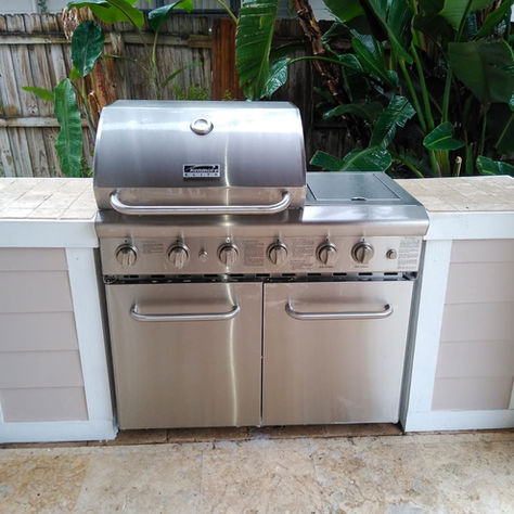 Outdoor Grill Station Upgrade