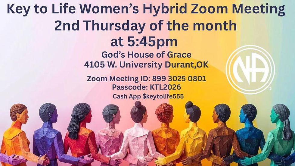 Key to Life Women's Hybrid Meeting