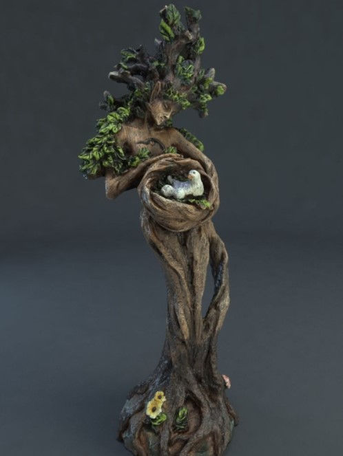 Forest Goddess Decorative Sculpture – product view 2