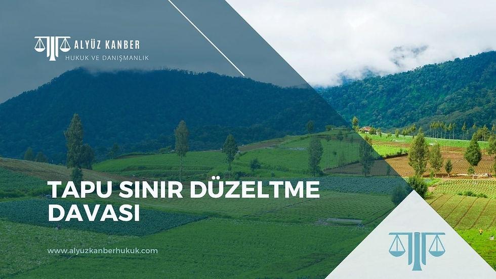 Tapu Sınır Düzeltme Davası