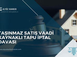 Taşınmaz Satış Vaadi Kaynaklı Tapu İptal Davası Şartları, Süreci ve Hukuki Sonuçları