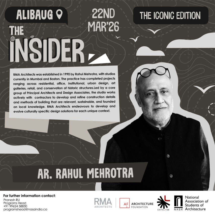 The Insider - Rahul Mehrotra Architects : The Iconic Edition