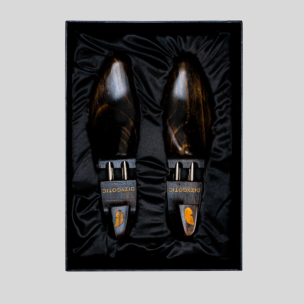 Thumbnail: Quill and Dagger - New Zealand Pine Wood Shoe Trees
