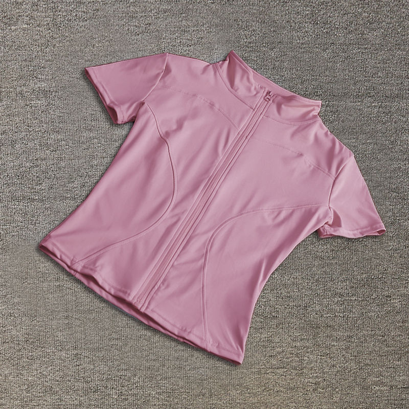 💗🚴♀️ Women's Sports Blouse with Front Zipper – Comfort, style, and high perfo
