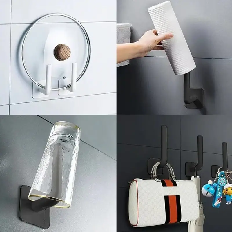 Miniatura: Gancho de Parede Adesivo Multiuso para Chapéus e Acessórios 