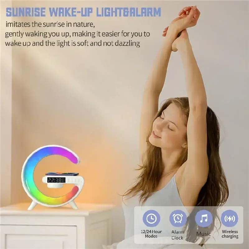 Miniatura: Carregador Sem Fio LED para iPhone e Android