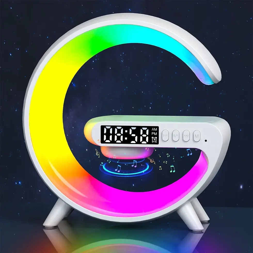 Miniatura: Carregador Sem Fio LED para iPhone e Android