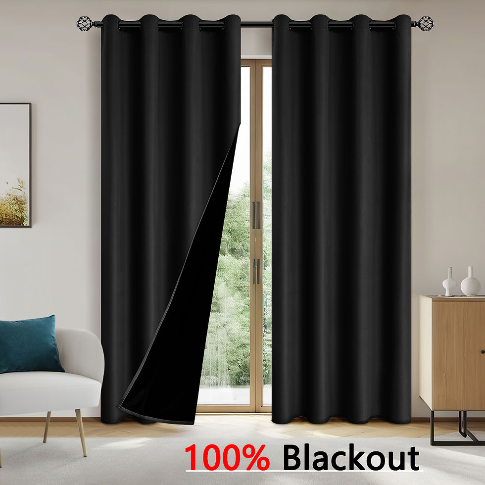 Miniatura: Cortina Blackout Premium — Bloqueio Total de Luz