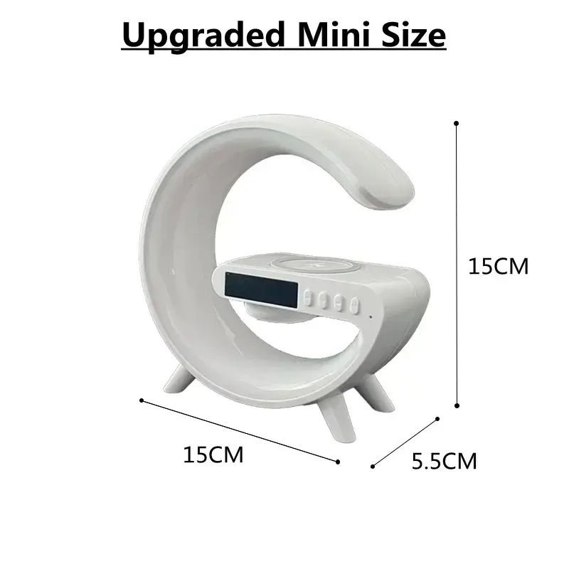 Miniatura: Carregador Sem Fio LED para iPhone e Android