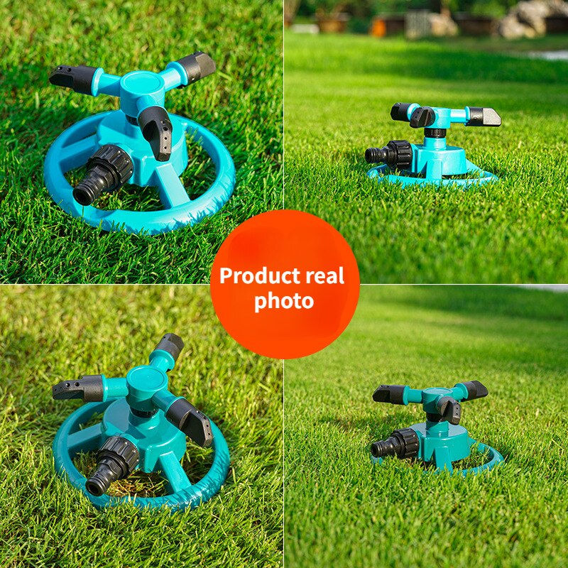 Miniatura: Irriga 360 Pro – Aspersor Giratório Automático para Jardim