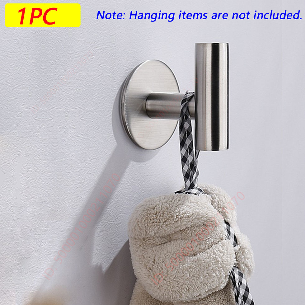 Miniatura: Suporte Adesivo de Parede em Inox para Uso Geral