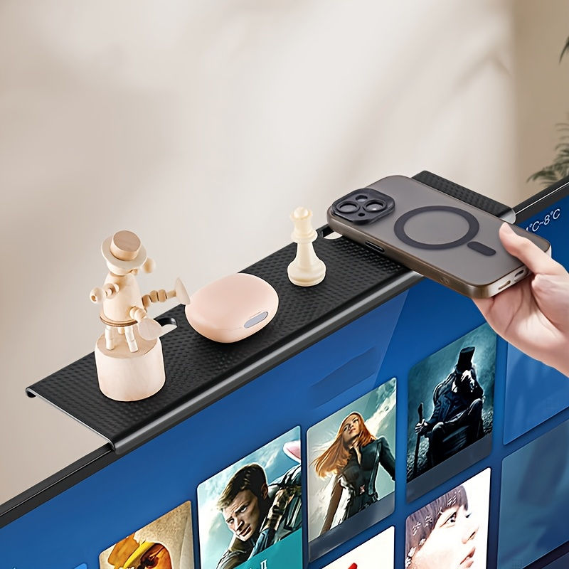Miniatura: Suporte SmartShelf Pro — Prateleira Multifuncional para TV e Computador