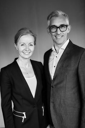 Dentists Helle Hatt and Jesper Hatt founders of AlignerService