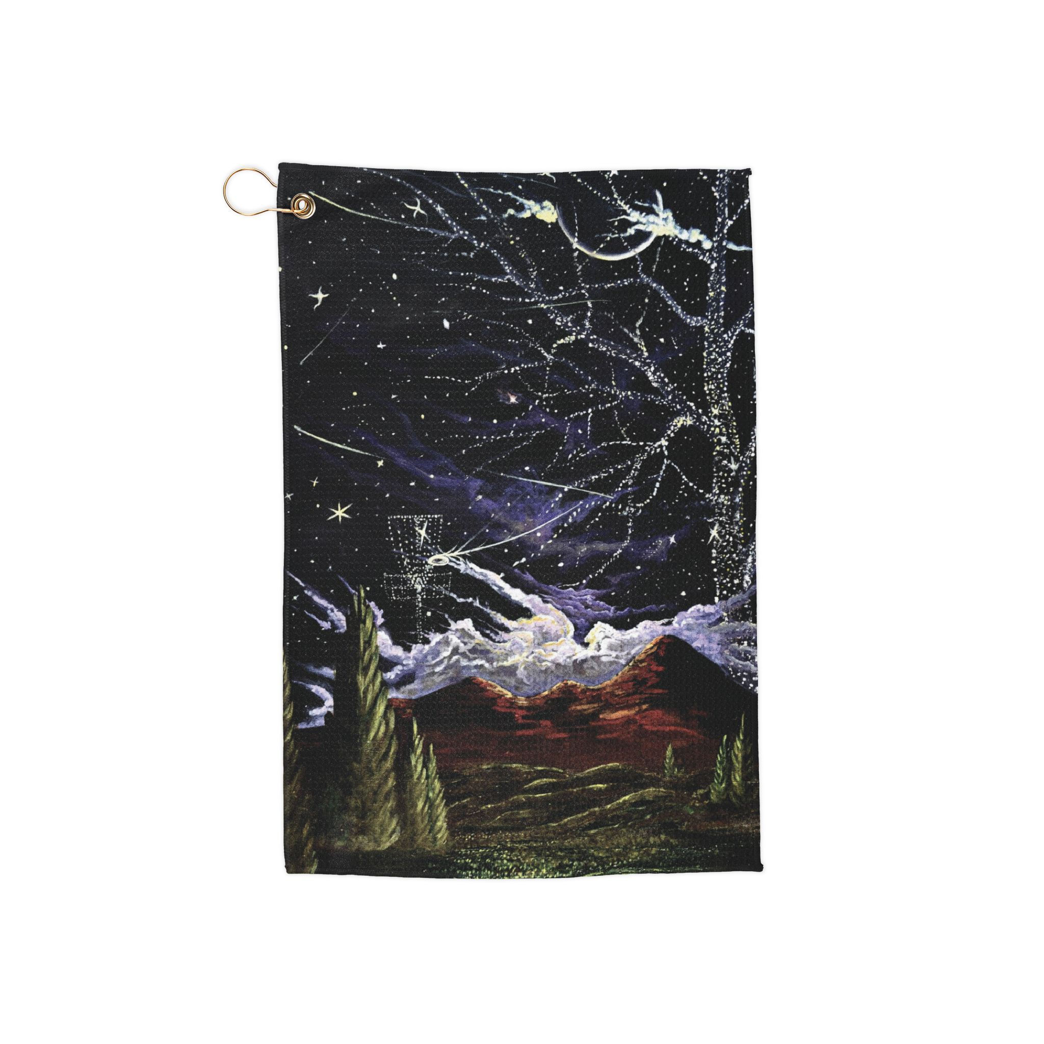 Disc-O-Ver the Night #9 - Golf Towel