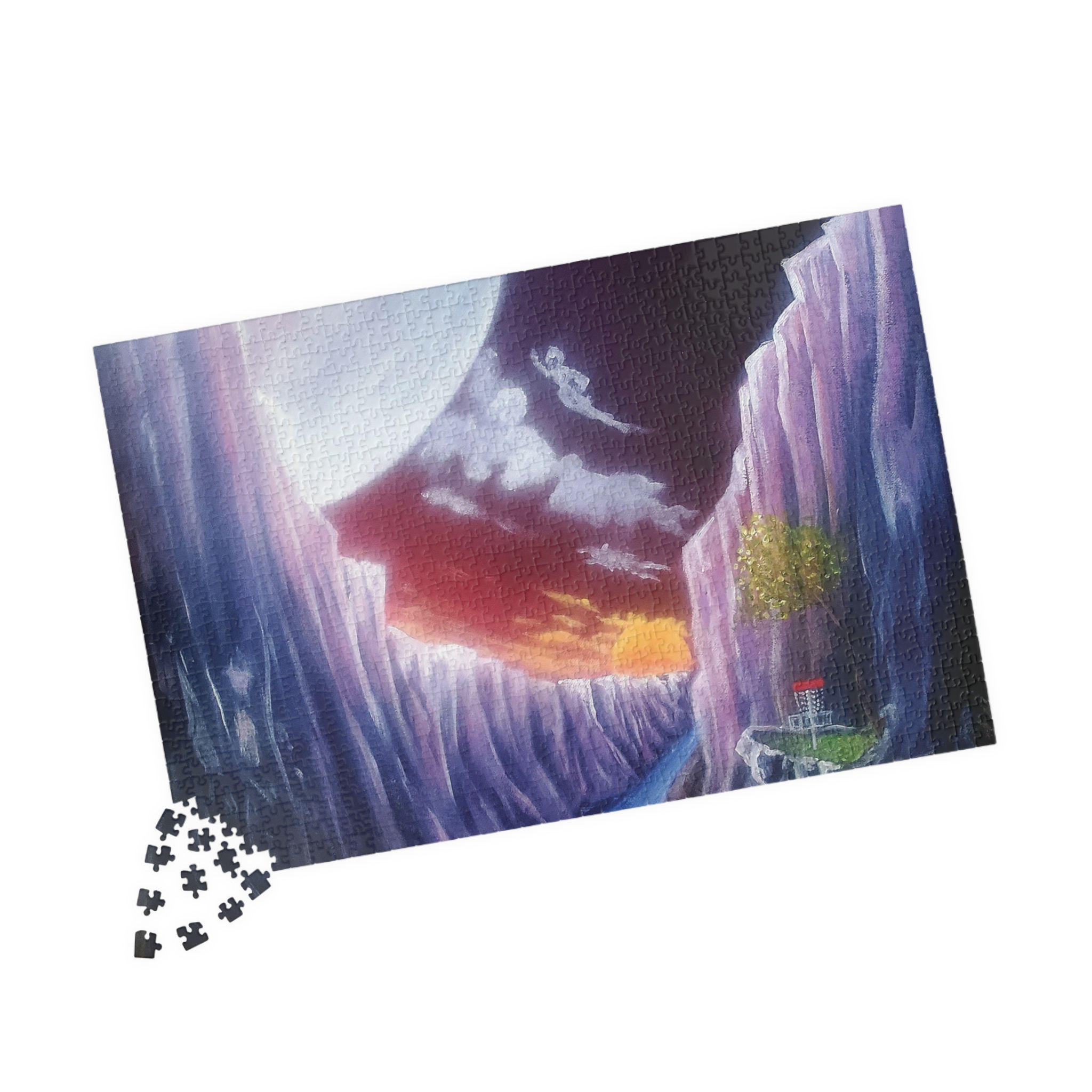 Misty Canyons — Fine Art Puzzle