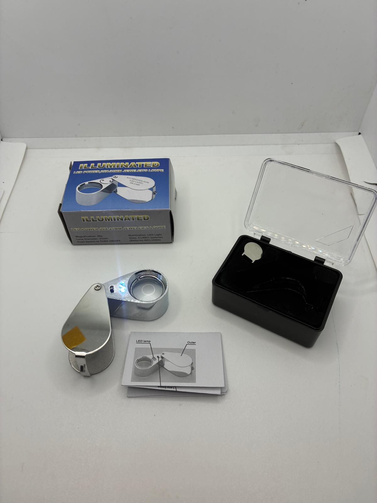 Loop with Light professional 20x lenses