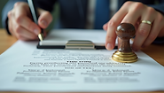 On demand mobile notary stamping legal medica power of attorney and healthcare documents in Houston, TX.