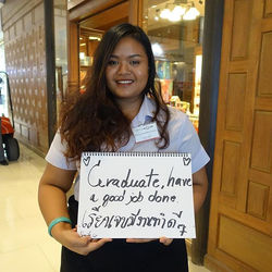 “ Graduate, have a good job done