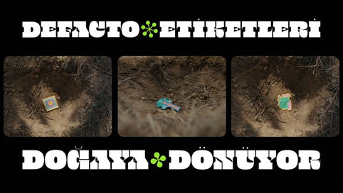 DeFacto'dan doğaya armağan etiketler