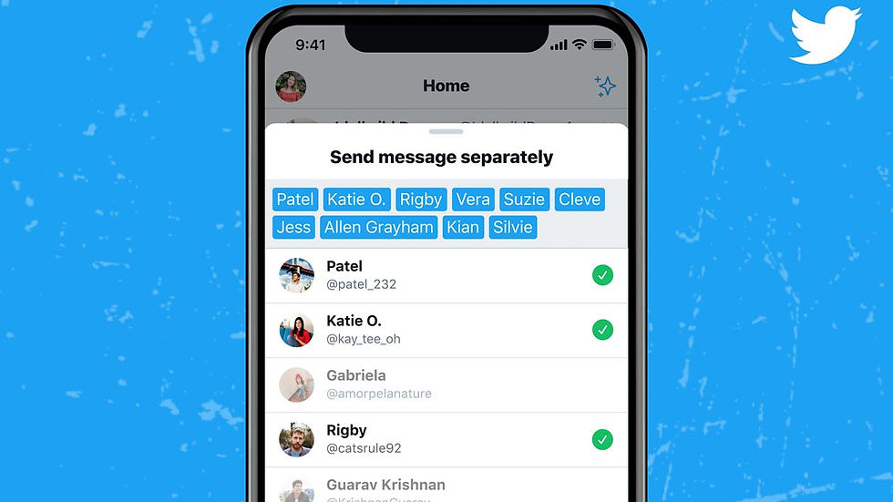 Twitter'dan yeni mesajlaşma özelliği: Toplu mesaj göndermek kolaylaşacak