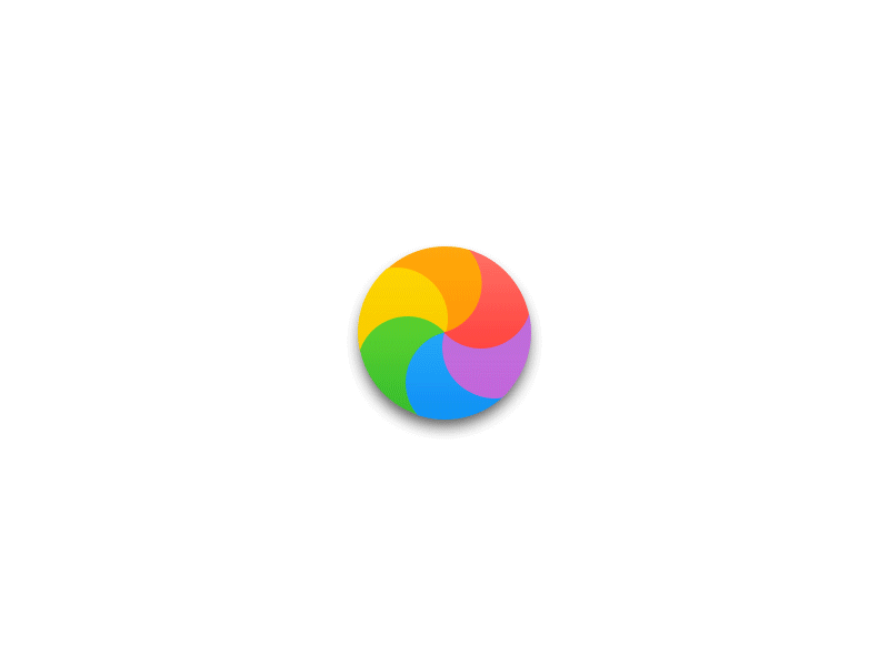 colorful loading spining-wheel gif