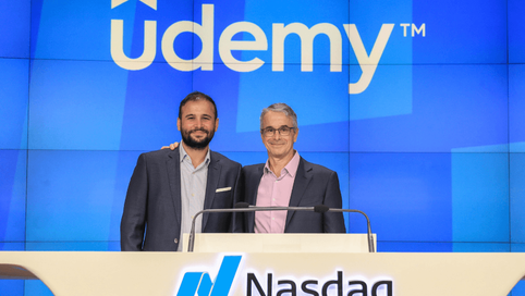 Nasdaq'ta listelenen Udemy'nin değeri rekor kırdı