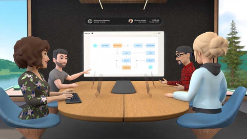 Facebook, çalışanların animasyon karaktere dönüştüğü sanal ofis Horizon Workrooms'u tanıttı