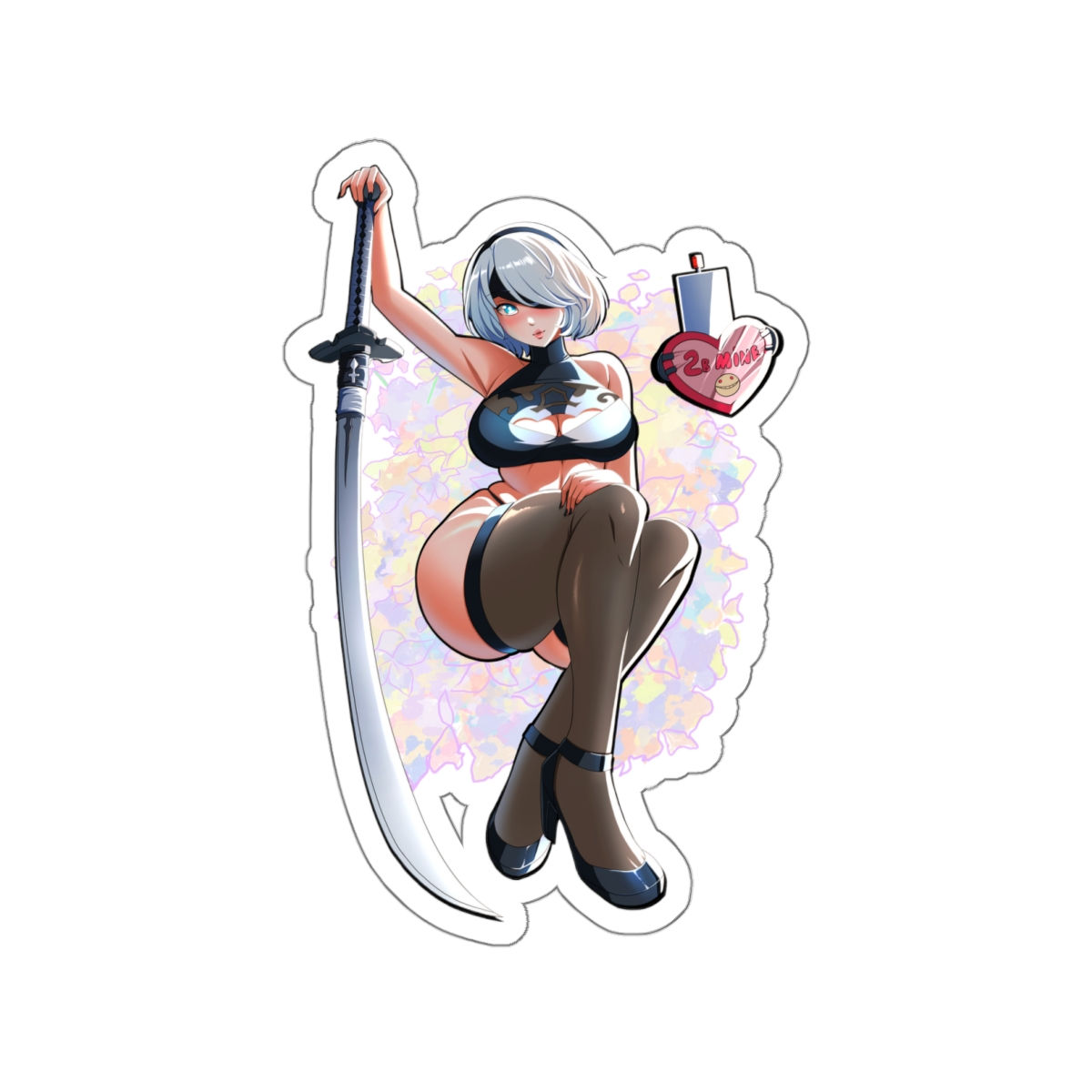 2B Valentine Stickers 