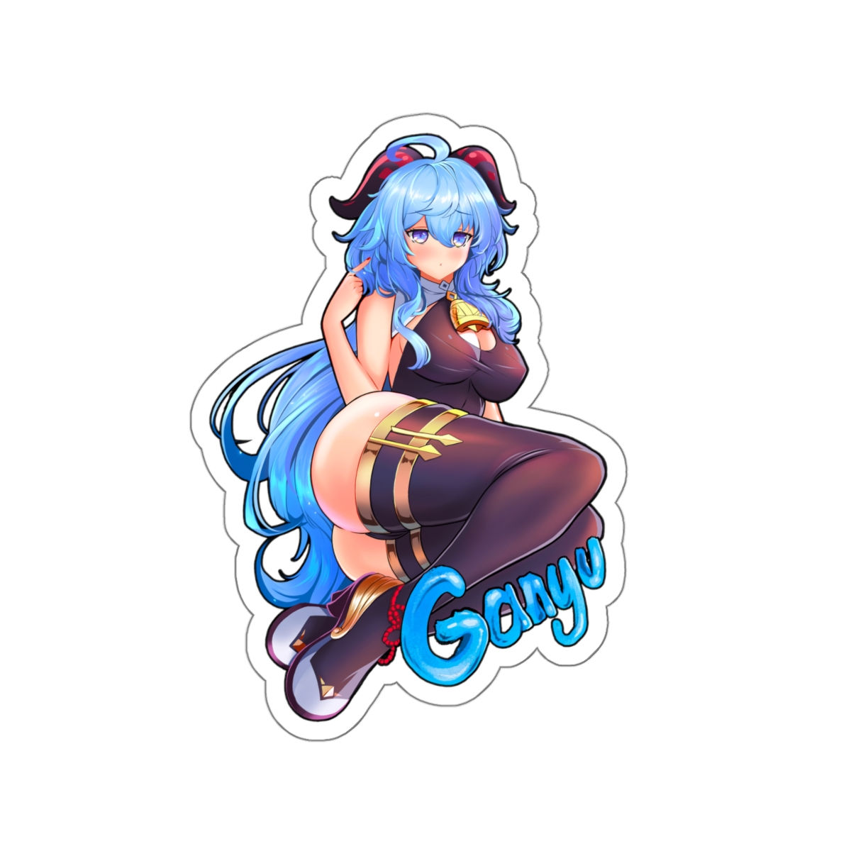 Ganyu summer Stickers