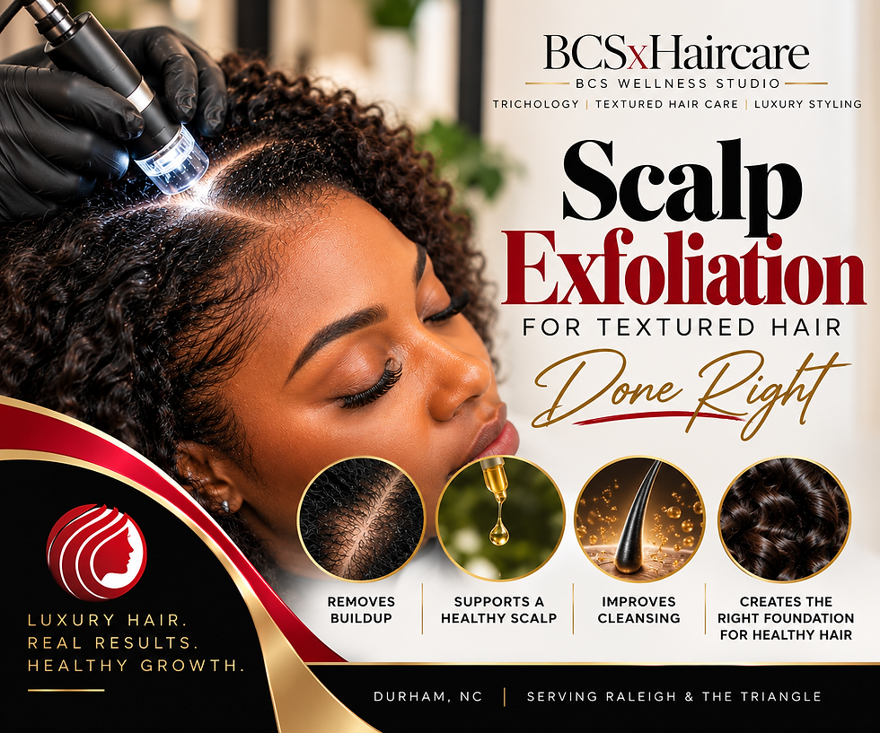 Scalp Exfoliation for Textured Hair, Done Right