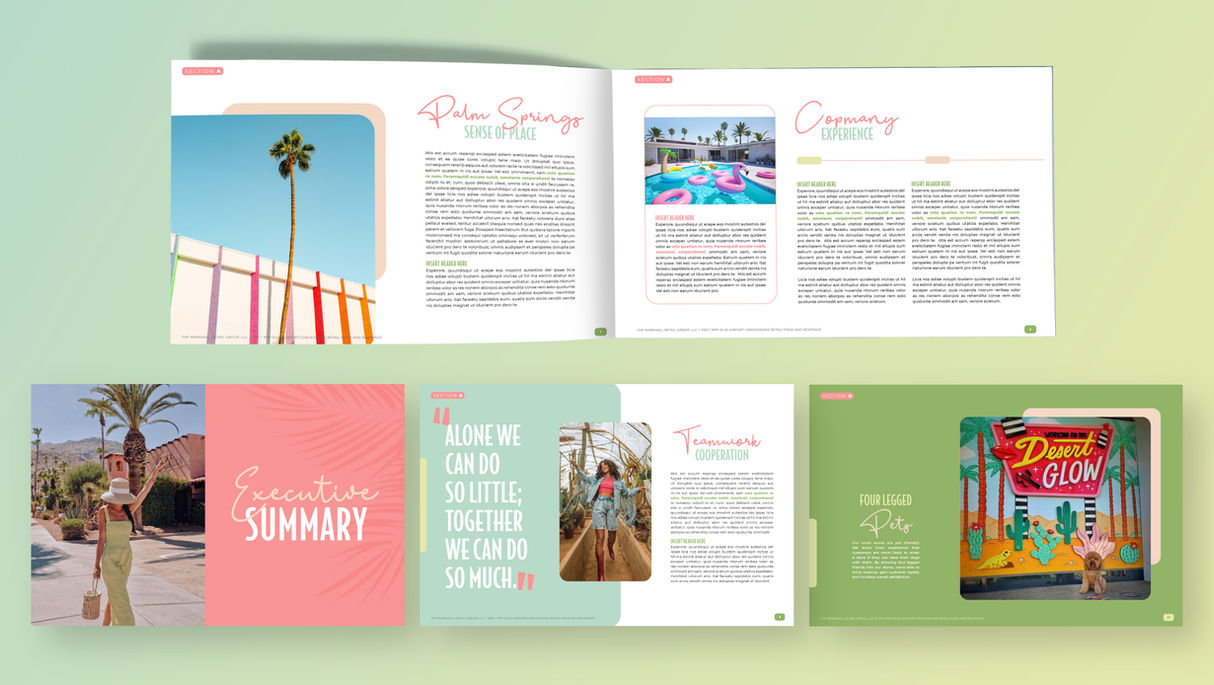 Request for Proposal design for specialty retail company