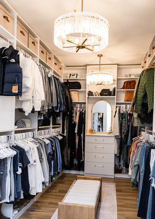 primary closet design