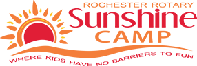 Rochester Rotary Sunshine Camp logo or camp photo