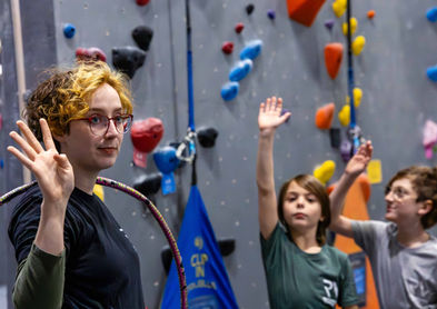 RocVentures Kids Climbing Camps logo or camp photo