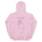 Thumbnail: Over It Hoodie- Pink Font- 2sided 