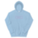 Thumbnail: Over It Hoodie- Pink Font- 2sided 