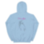 Thumbnail: Over It Hoodie- Pink Font- 2sided 