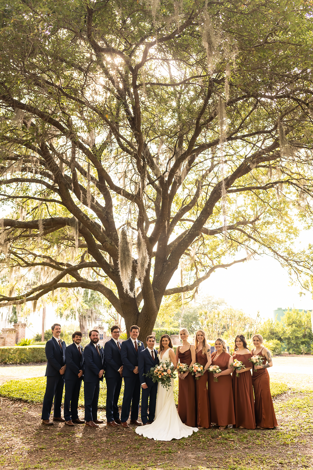 Kassi and Dell's wedding at the Savannah Yacht Club in Savannah, Georgia.
