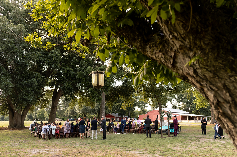 Sarah and Jake's wedding at Lucy Belle Farm.