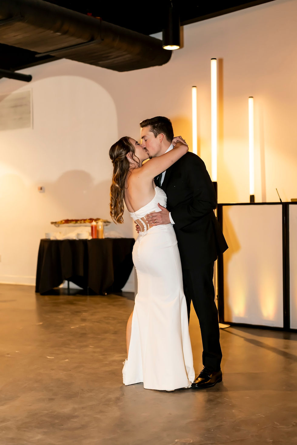 Madeline and Daniel's fall wedding photography in Savannah, Georgia at The Clyde.