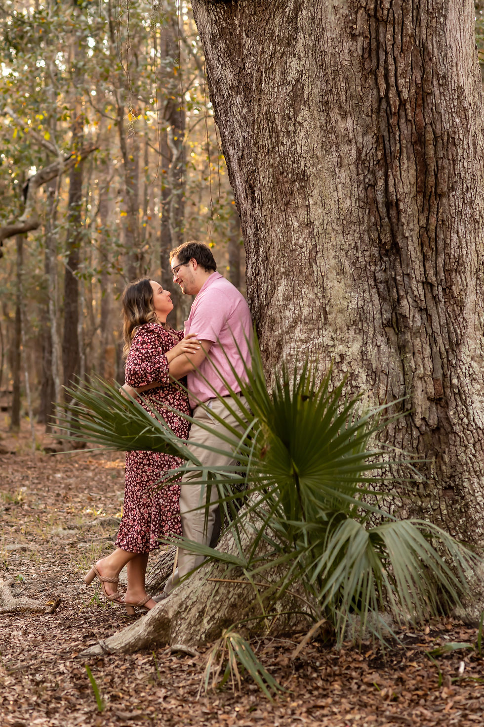 Alisha and Dustin's engagement session and Wormsloe in Savannah, Georgia.