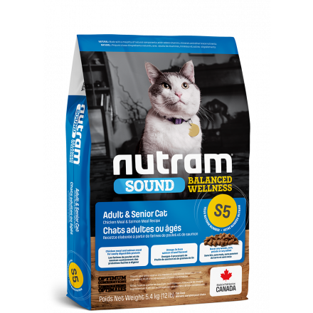 S5 Nutram Sound Balanced Wellness