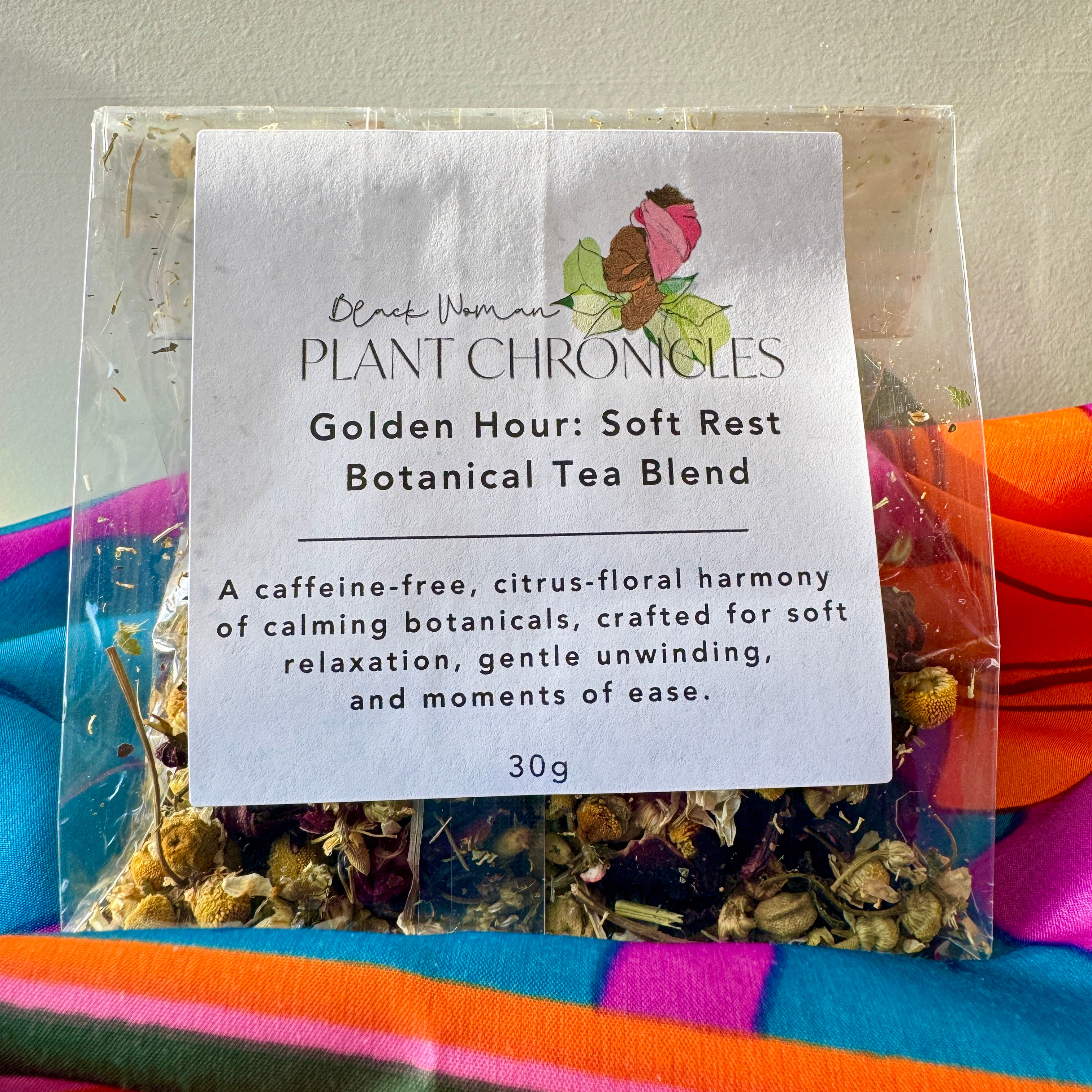 Golden Hour: Soft Rest Botanical Tea Blend