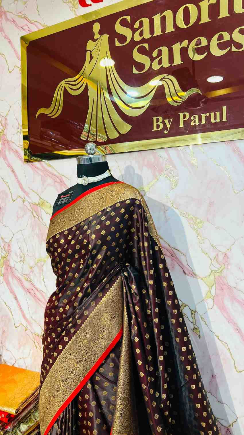Thumbnail: Banarasi Cotton Silk Saree