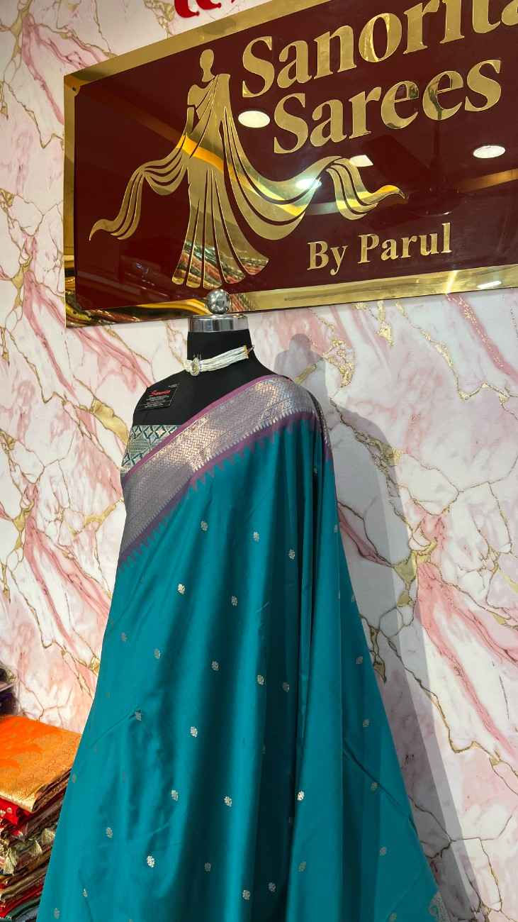 Thumbnail: Banarasi Cotton Silk Saree