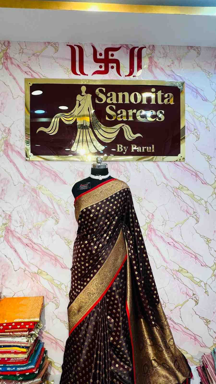 Thumbnail: Banarasi Cotton Silk Saree