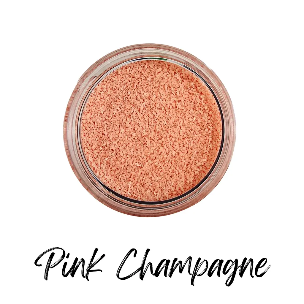 Pink Champagne German Glass Glitter 2.5 Oz